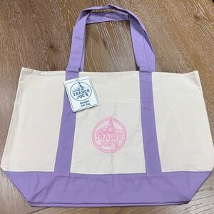 Trader Joe’s Large Lavender Tote